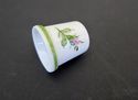 Handpainted Austrian  AUGARTEN thimble-Vienna Rose
