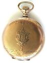 Antique 10K Goldfilled HAMPDEN Pocket Watch,Hunter