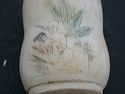 Chinese Handpainted Double Gourd Bone SNUFF BOTTLE