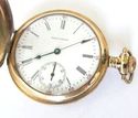 10K Goldfill  Waltham Pocket Watch,Hunter Case,S16