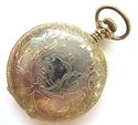 Antique 10K Goldfilled ELGIN Pocket Watch S18,17J,