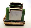 Genuine French  Limoge Porcelain Box-1 ARM BANDIT 