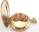 10K Gold ELGIN Pocket Watch, Hunter Case,16S,RUN !