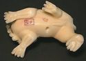 Japanese  netsuke -  Mythical Pei You/Dragon/FOO d