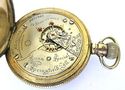  ILLINOIS Pocket Watch,Hunter Case,S18,21 Jewel BU