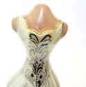 French  Limoge Porcelain Box-Mannequin in MOP Flor