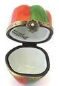 Genuine French Handpainted Limoge Porcelain Box-Re