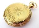 Antique 14K Solid Gold Waltham Pocket Watch,Hunter