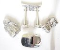 4 Japanese Sterling Silver Figural  S/P Shaker-Tor