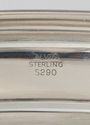 Sterling Silver Sugar Bowl,Creamer+ Oval Tray , 8 