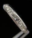  A Platinum & Diamond Engagement Set (rings) #561