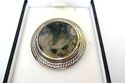 Scottish Ortak Sterling Silver  Brooch-Blue Moss +