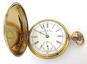 10K Solid Gold WALTHAM  PS Bartlett Pocket Watch,S