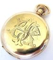 14K Goldfilled WALTHAM  Pocket Watch Hunter Case,1