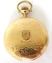 14K Solid Gold WALTHAM  Pocket Watch S16,17J,Hunte