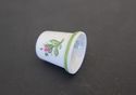 Handpainted Austrian  AUGARTEN thimble-Vienna Rose