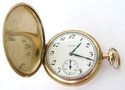 14K Gold filled ELGIN  Pocket Watch,Size 16,Hunter