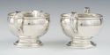 Sterling Silver Sugar Bowl,Creamer+ Oval Tray , 8 