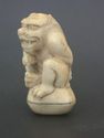 Antique Japanese Faux Ivory  netsuke -A Demon /Dev