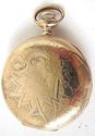 10K Gold ELGIN Pocket Watch, Hunter Case,16S,RUN !