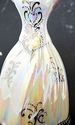 French  Limoge Porcelain Box-Mannequin in MOP Flor