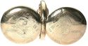 10K Gold ELGIN Pocket Watch Hunter Case,8S,RUN,59 