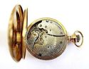 Antique 14K Solid Gold Waltham Pocket Watch,Hunter