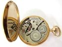 14K Solid Gold WALTHAM  Pocket Watch S16,17J,Hunte