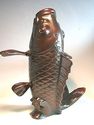 Japanese Bronzed Colored BIG !  Koi/Carp Fish  Vas