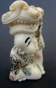 Japanese  netsuke-Chinese Boy Does New Year Dragon