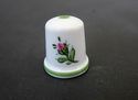 Handpainted Austrian  AUGARTEN thimble-Vienna Rose