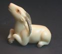 Japanese  netsuke -A Beautiful Ram/Goat/Stag  with