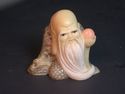 Japanese  netsuke -Longevity Man offers U  PEACH