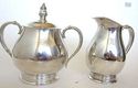 Sterling Silver Cartier /Royal Danish Creamer & Su