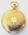 14K Solid Gold ELGIN  Lady Pocket Watch,Hunter Cas
