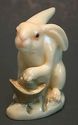 Japanese  netsuke - Zodiac Rabbit offer Gold Nugge