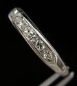  A Platinum & Diamond Engagement Set (rings) #561