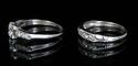  A Platinum & Diamond Engagement Set (rings) #561