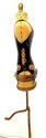 French  Limoge Porcelain Box-Mannequin Black LACE 
