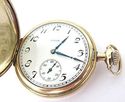 14K Gold filled ELGIN  Pocket Watch,Size 16,Hunter