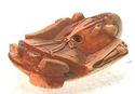 Antique Japanese Netsuke -Turtle Back Kabuki Old M