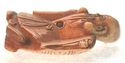 Antique Japanese Netsuke -Turtle Back Kabuki Old M