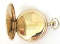 14K Gold filled WALTHAM  Pocket Watch,S16,,Hunter 