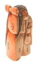 Antique Japanese Netsuke -Head Rolling 360 degree 
