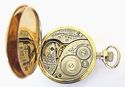 14K Solid Gold ELGIN  Lady Pocket Watch,Hunter Cas