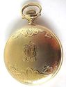 14K Solid Gold WALTHAM  Pocket Watch S16,17J,Hunte