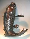 Japanese Bronzed Colored BIG !  Koi/Carp Fish  Vas