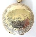 10K Gold filled WALTHAM  Pocket Watch,Size 18,7J,H