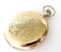 14K Gold filled WALTHAM  Pocket Watch,S16,,Hunter 
