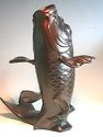 Japanese Bronzed Colored BIG !  Koi/Carp Fish  Vas